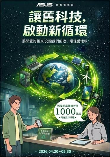 【回收活動】讓舊科技啟動新循環，來皇家回收，環保愛地球!