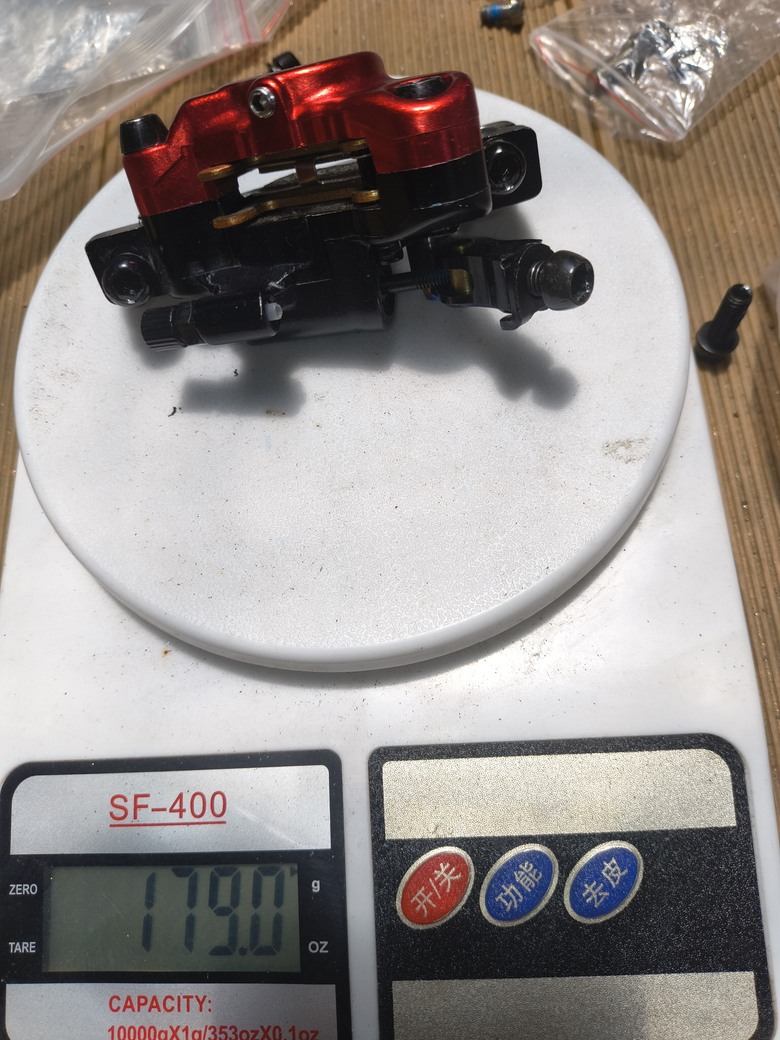 自組碟煞鈦合金小徑+鋼管小徑