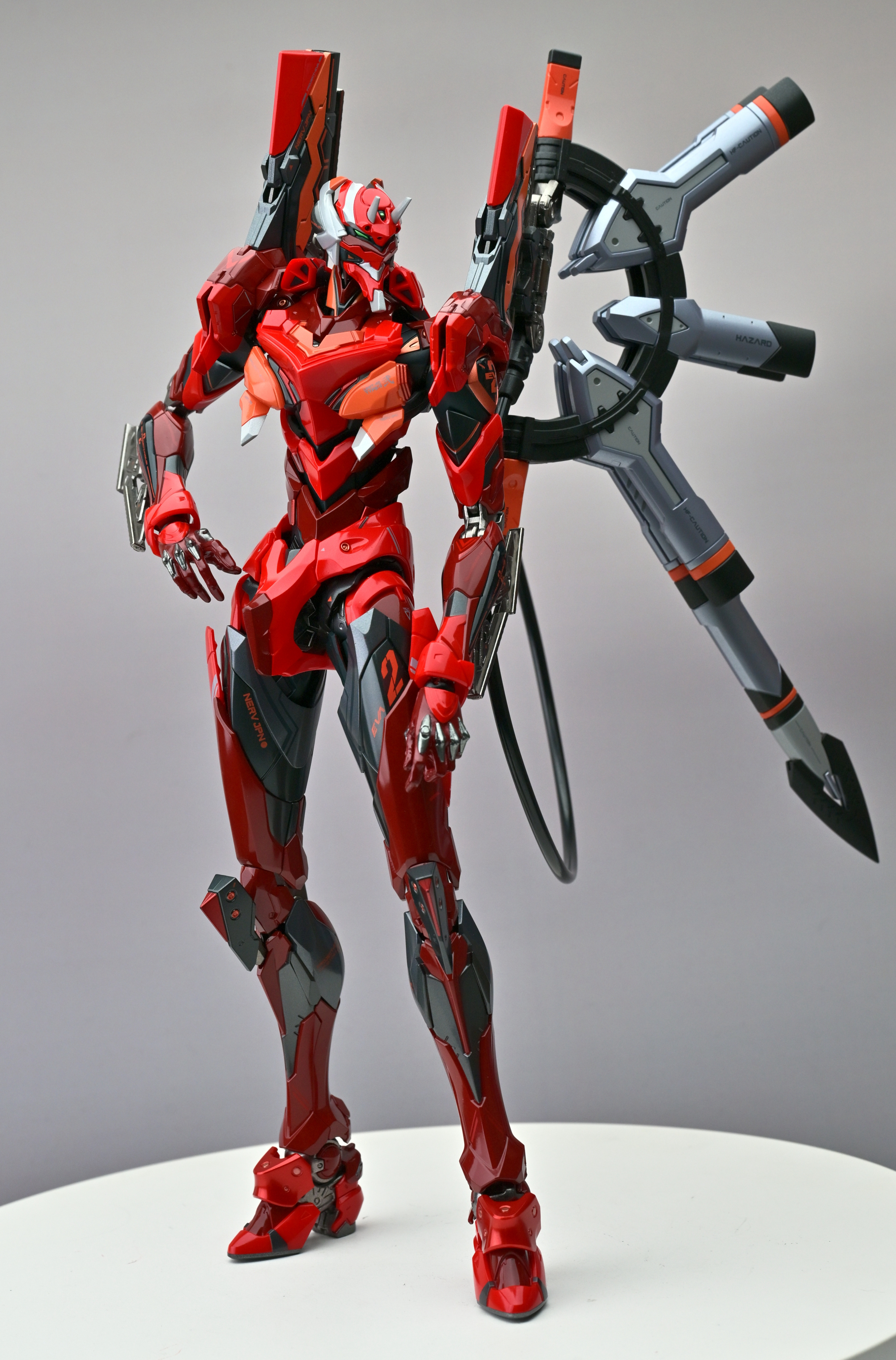【CCSTOYS鐵魄】 明日香的赤紅怒火 浴火重生的野獸 鐵魄 EVA 貳號機 II式 開箱