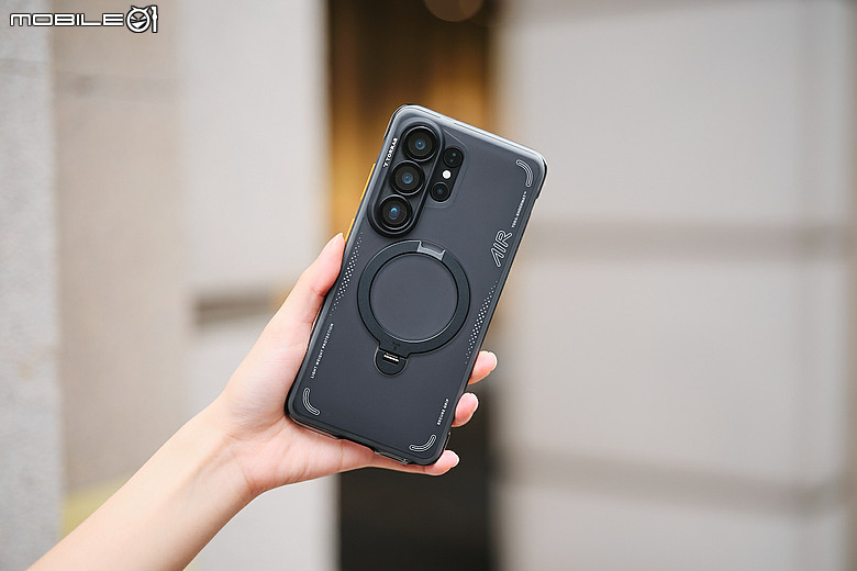 點我看大圖 Samsung S26 Ultra手機殼開箱-TORRAS Ostand Spin Air 保護殼、保護貼、鏡頭貼全系列實測
