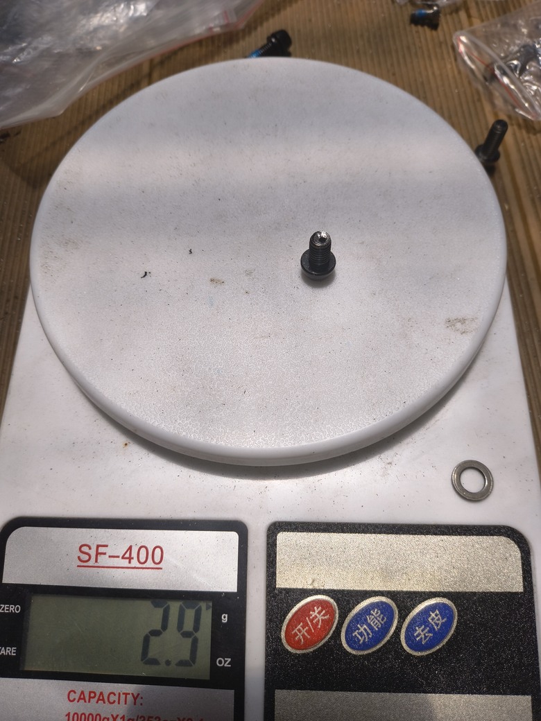 自組碟煞鈦合金小徑+鋼管小徑