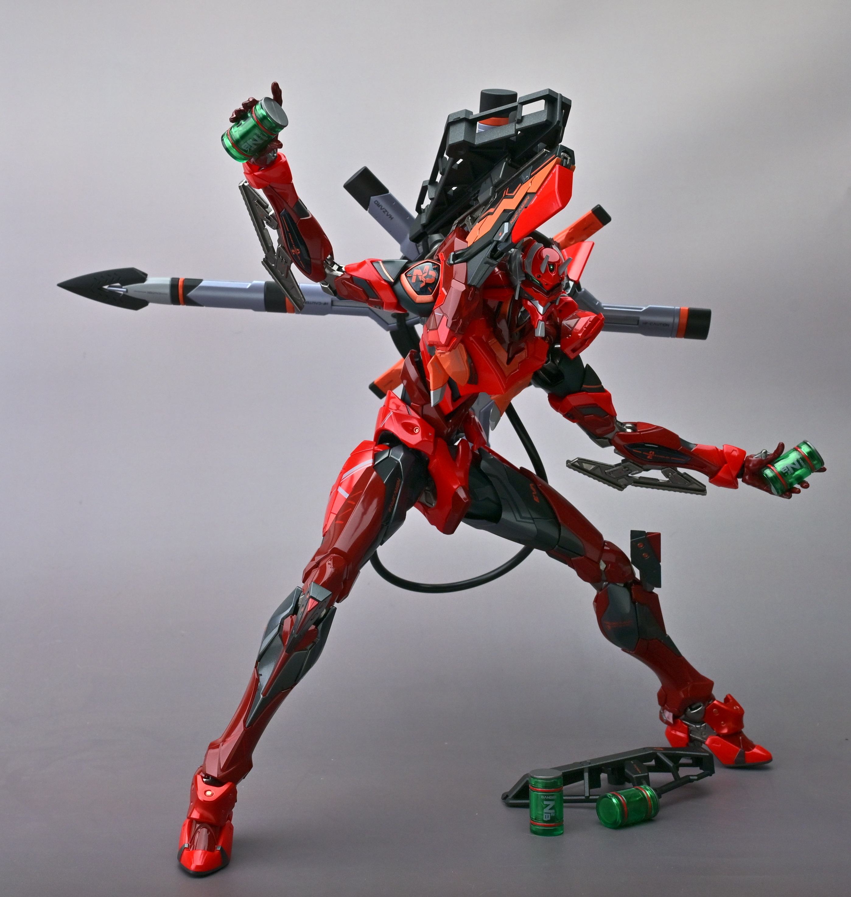 【CCSTOYS鐵魄】 明日香的赤紅怒火 浴火重生的野獸 鐵魄 EVA 貳號機 II式 開箱