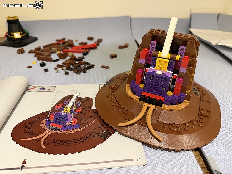 點我看大圖 LEGO 哈利波特 76429 分類帽開箱|為寶寶打造一個魔法童年