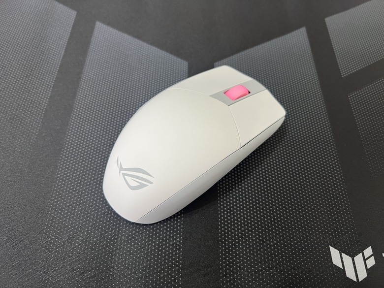 ［輕開箱］ROG IMPACT III 月光白 無線電競滑鼠