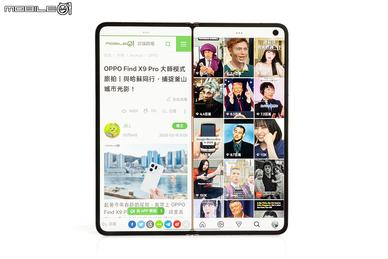 OPPO Find N6 體驗｜摺痕無感、全能規格，沒有短板的摺疊機皇！