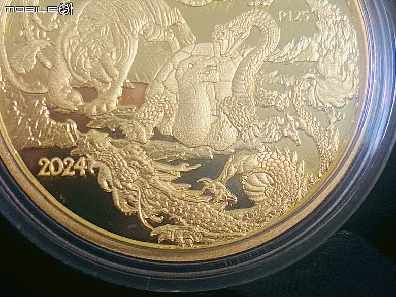 【分享開箱】2024澳洲柏斯鑄幣廠四大神獸青龍白虎朱雀玄武1盎司精鑄金幣 - The Perth Mint Chinese Myths and Legends Four Guardians 2024 1oz Gold Proof Coin
