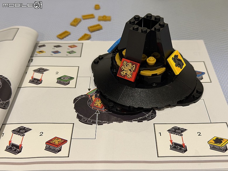 點我看大圖 LEGO 哈利波特 76429 分類帽開箱|為寶寶打造一個魔法童年