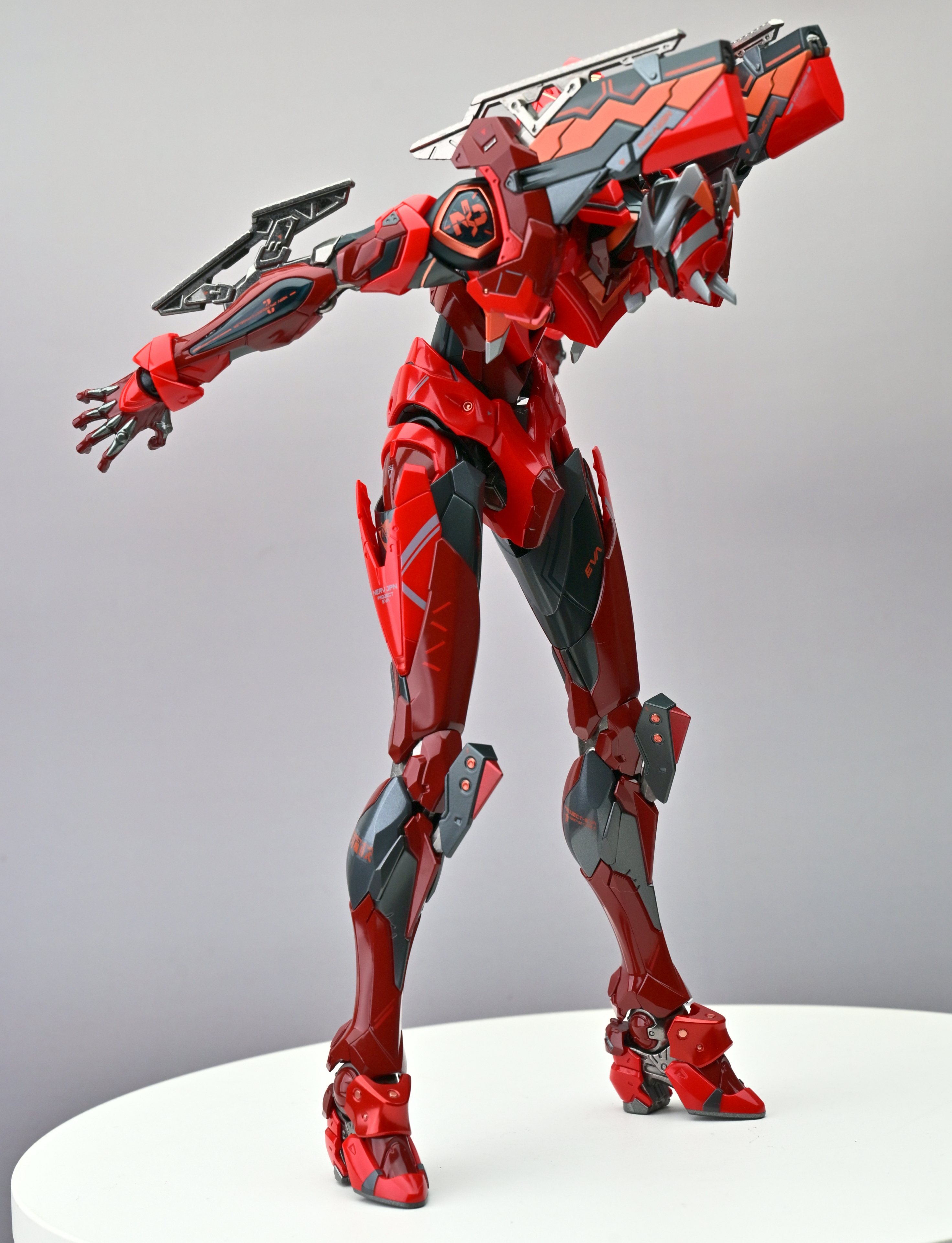【CCSTOYS鐵魄】 明日香的赤紅怒火 浴火重生的野獸 鐵魄 EVA 貳號機 II式 開箱
