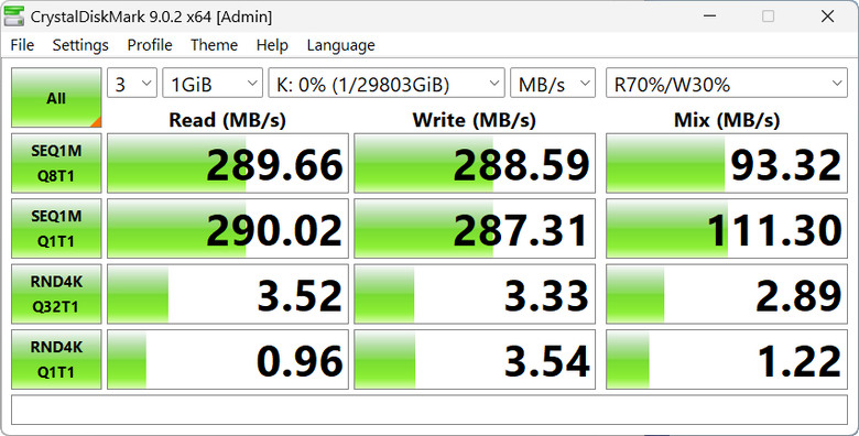 【開箱簡測】Seagate Exos M 32TB ST32000NM004K 硬碟效能簡測 (圖多)