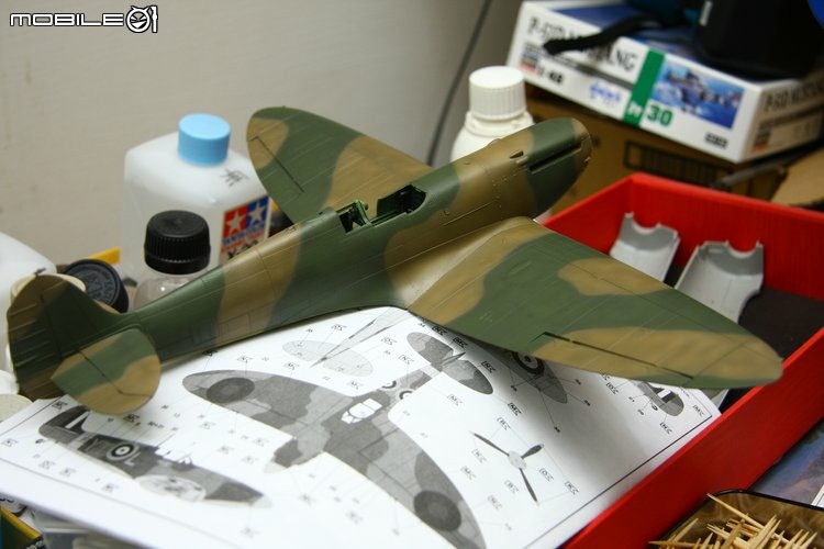 [模型製作記] 英國噴火戰鬥機Spitfire MK.II 1/32