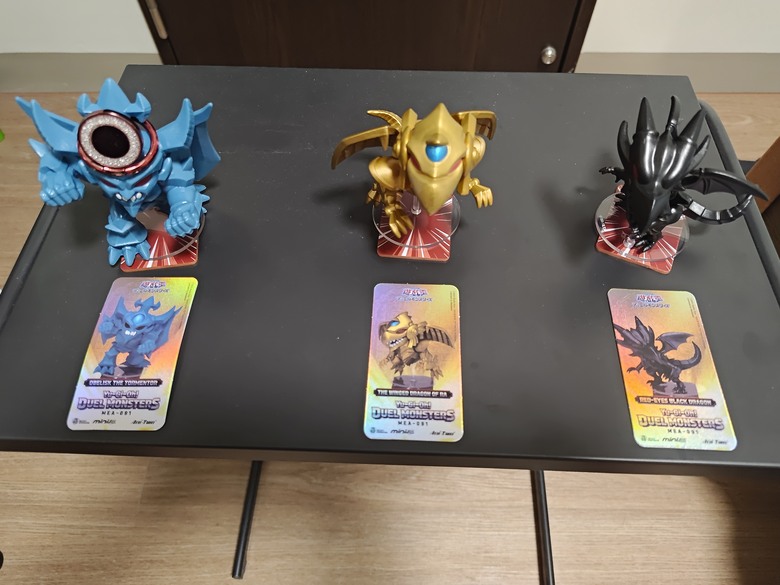 魄力滿點~遊戲王神之卡三幻神部份公仔入手分享