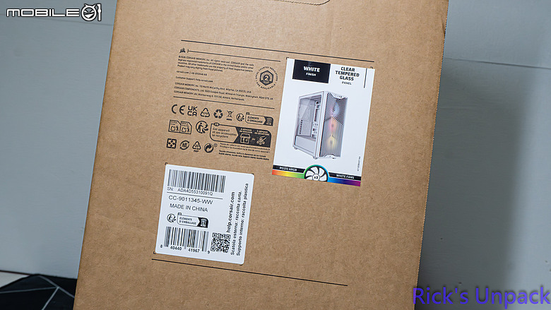 【開箱】緊湊卻擴充性十足 | CORSAIR 3200D RS ARGB WHITE