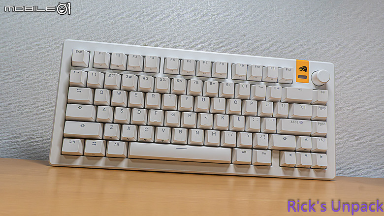 【開箱】磁軸機械軸雙重並行 | Glorious GMMK 3 HE 75 WHITE