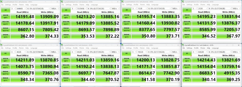 【開箱簡測】Corsair MP700 Pro XT 4TB PCIe Gen5.0 x4 NVMe SSD X870E/Z890 雙平台效能簡測 (圖多)