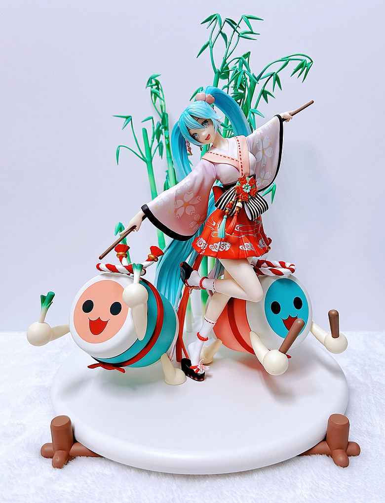 點我看大圖 【開箱】BNFDX 初音未來 × 太鼓達人 - 一鼓一音,躍然於聲!