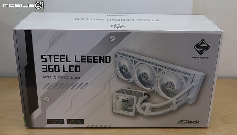 華擎 ASRock 鋼鐵傳奇 Steel Legend 新拼圖 360 LCD 水冷