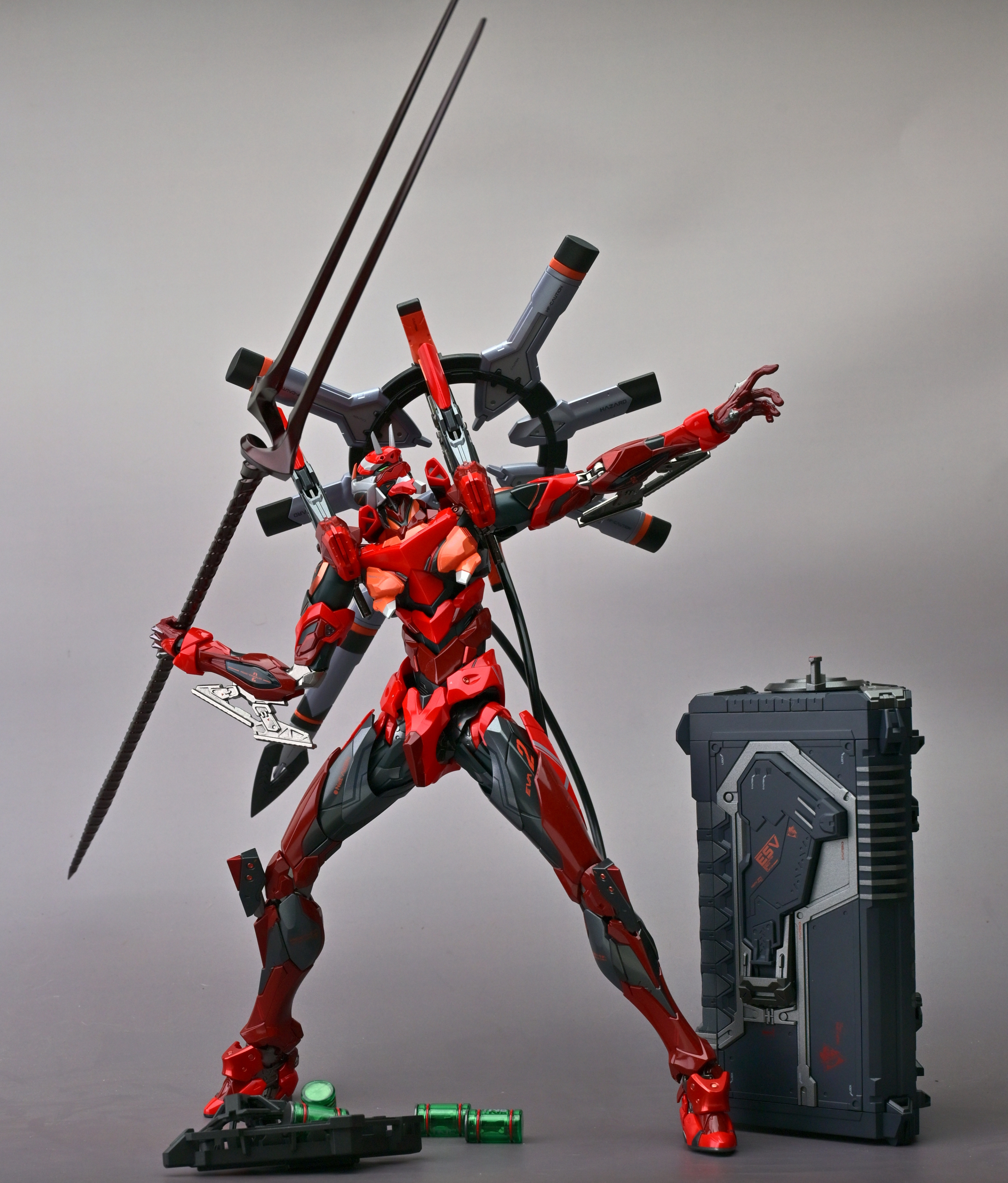 【CCSTOYS鐵魄】 明日香的赤紅怒火 浴火重生的野獸 鐵魄 EVA 貳號機 II式 開箱