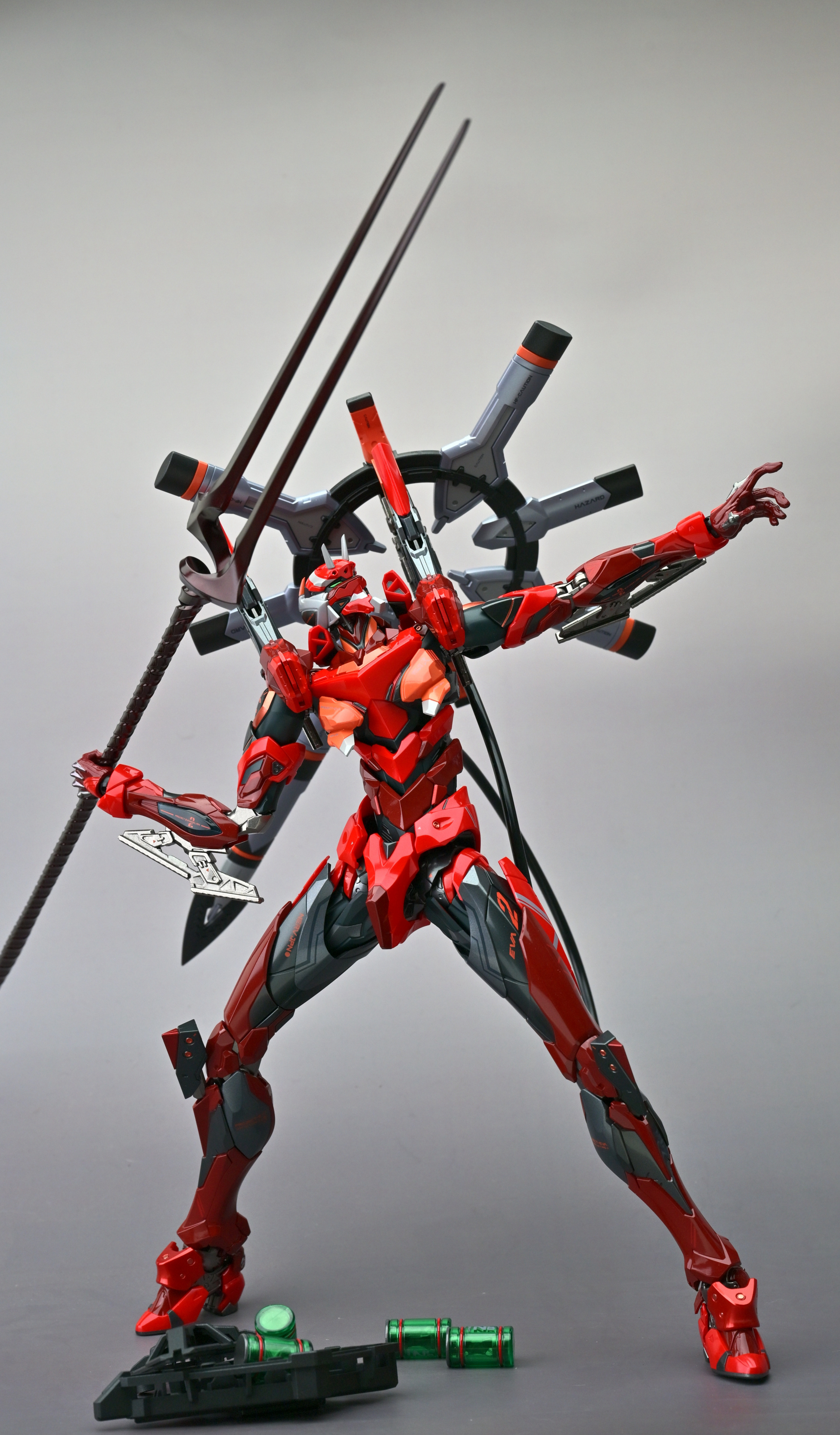 【CCSTOYS鐵魄】 明日香的赤紅怒火 浴火重生的野獸 鐵魄 EVA 貳號機 II式 開箱