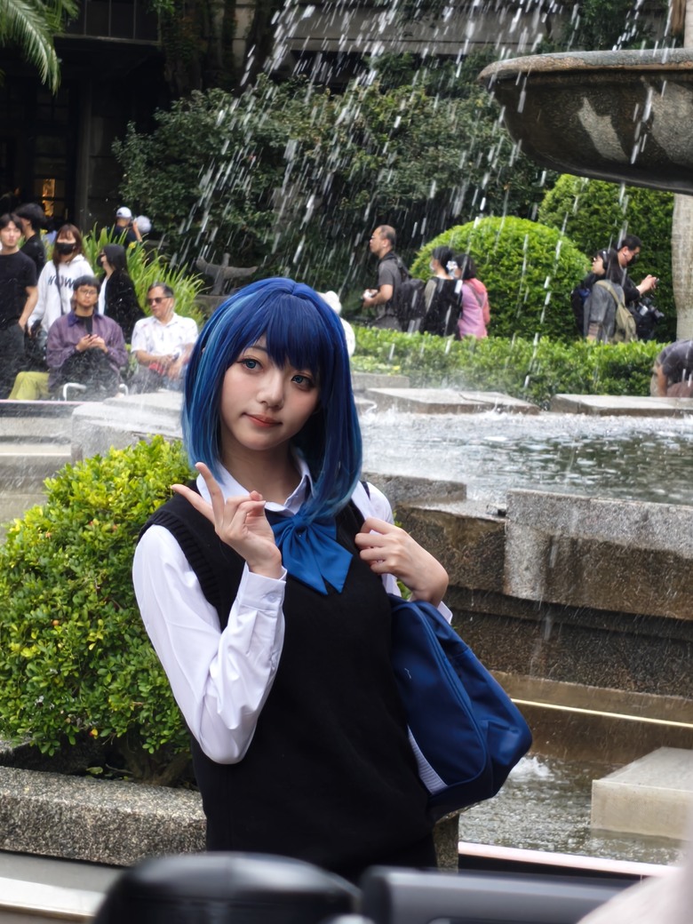 動漫祭現場熱鬧的氛圍與人群