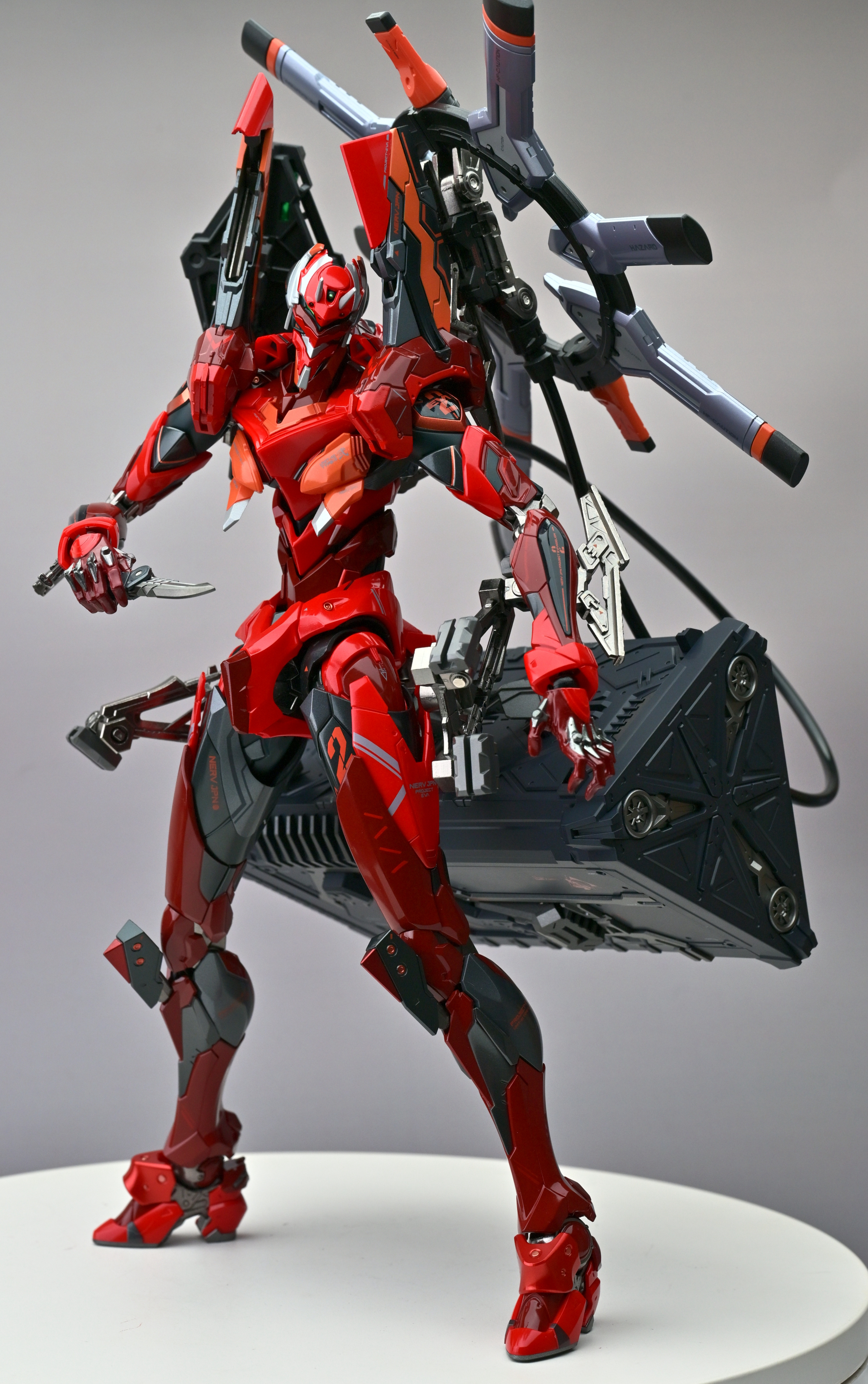 【CCSTOYS鐵魄】 明日香的赤紅怒火 浴火重生的野獸 鐵魄 EVA 貳號機 II式 開箱