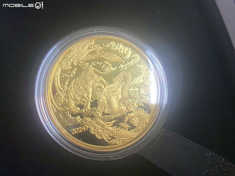 【分享開箱】2024澳洲柏斯鑄幣廠四大神獸青龍白虎朱雀玄武1盎司精鑄金幣 - The Perth Mint Chinese Myths and Legends Four Guardians 2024 1oz Gold Proof Coin