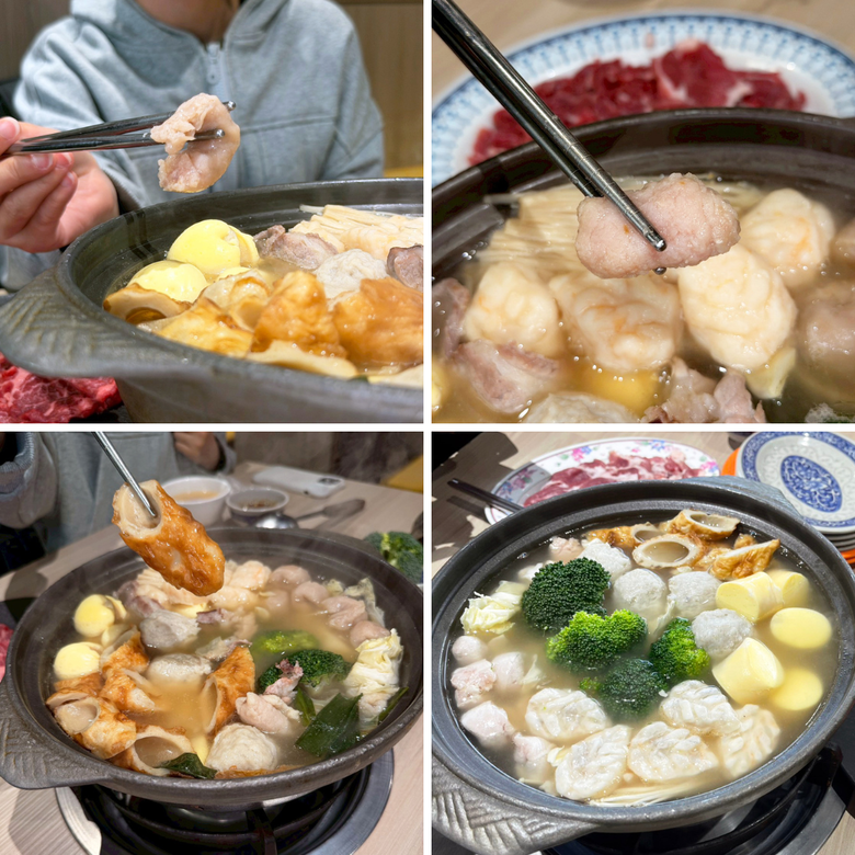 【台南如潮火鍋】東區沙茶爐新店｜扁魚湯頭濃郁耐喝｜虱目魚肚丸爆汁｜蝦滑楓葉＋蛋腸馬卡龍