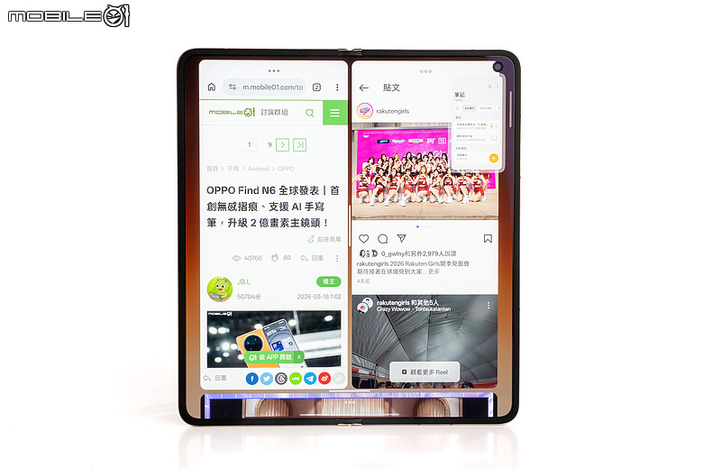 OPPO Find N6 體驗｜摺痕無感、全能規格，沒有短板的摺疊機皇！