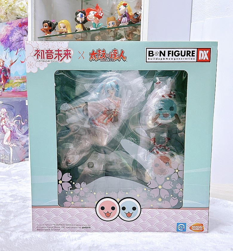 點我看大圖 【開箱】BNFDX 初音未來 × 太鼓達人 - 一鼓一音,躍然於聲!