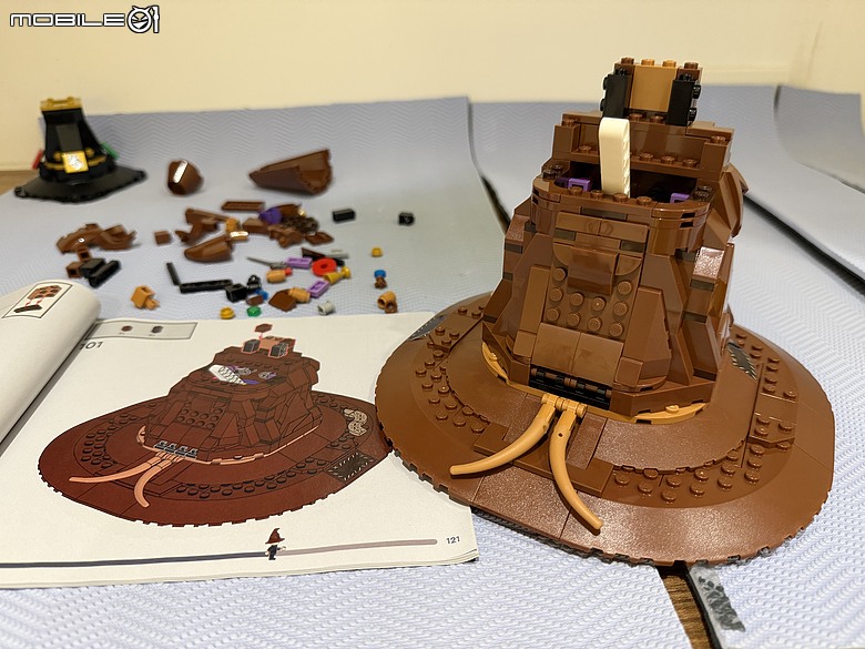 點我看大圖 LEGO 哈利波特 76429 分類帽開箱|為寶寶打造一個魔法童年