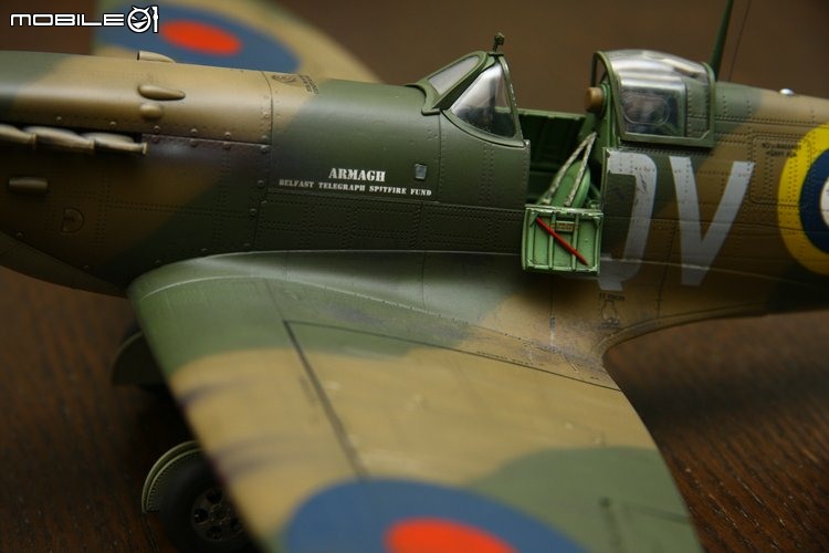 [模型製作記] 英國噴火戰鬥機Spitfire MK.II 1/32