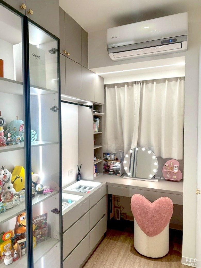 樂土也能刷出鄉居色？桃園20坪新屋開箱：小冰柱玻璃引光、奶油風質感翻轉暗廳格局
