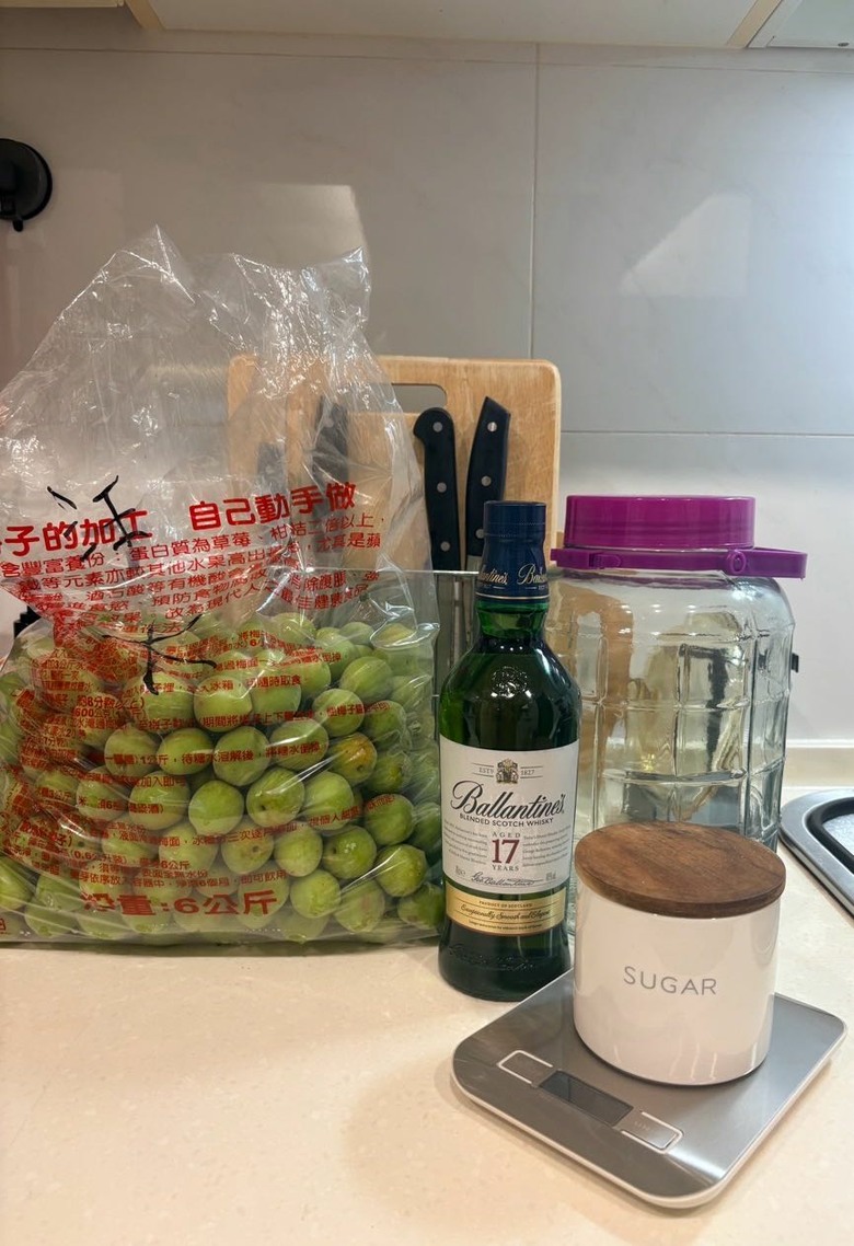 自釀炭燒風味威士忌梅酒