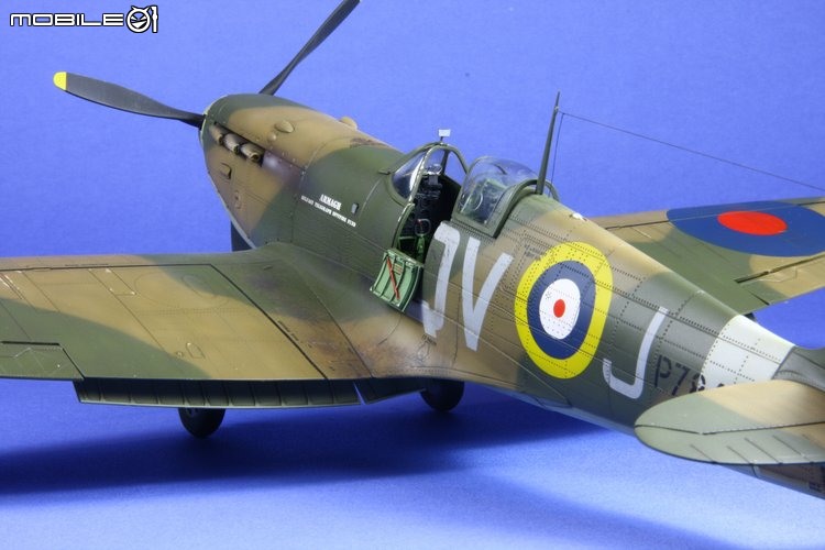 [模型製作記] 英國噴火戰鬥機Spitfire MK.II 1/32