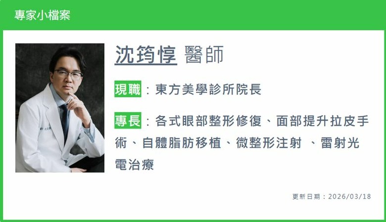 眼整形術後乾眼、閉眼困難？醫說明多元重建對策眼部結構修復是關鍵