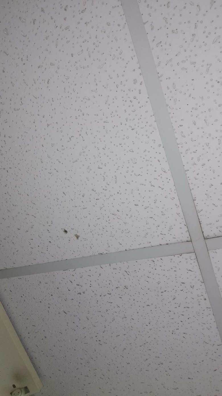 請問我家天花板是屬於石膏板?還是 石棉板? 害怕到不敢睡覺了