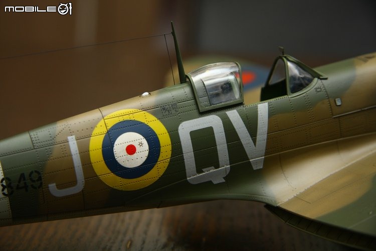 [模型製作記] 英國噴火戰鬥機Spitfire MK.II 1/32