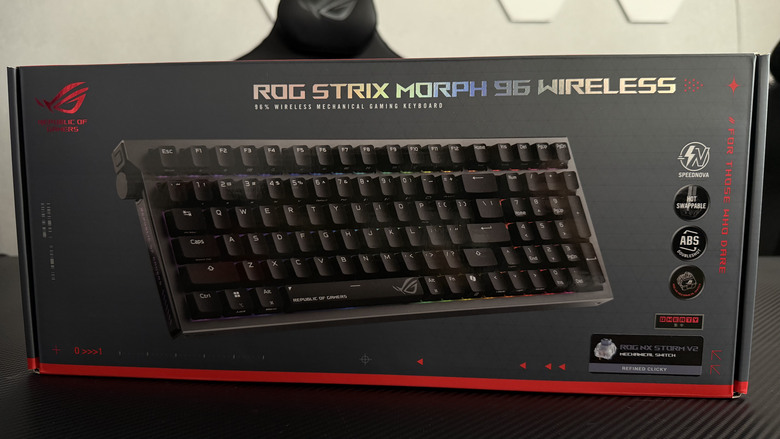 點我看大圖 【開箱|心得】ROG家CP值天花板,96%配置的全模組化DIY鍵盤|ROG Strix Morph 96