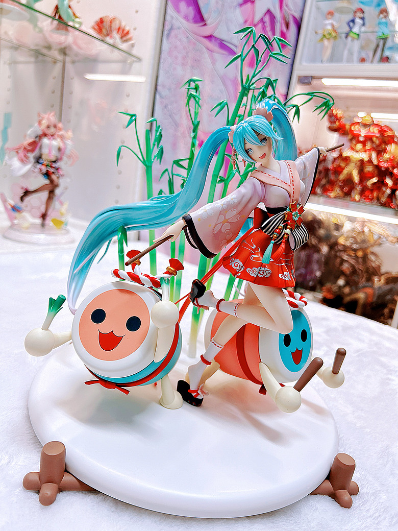【開箱】BNFDX 初音未來 × 太鼓達人 - 一鼓一音,躍然於聲!