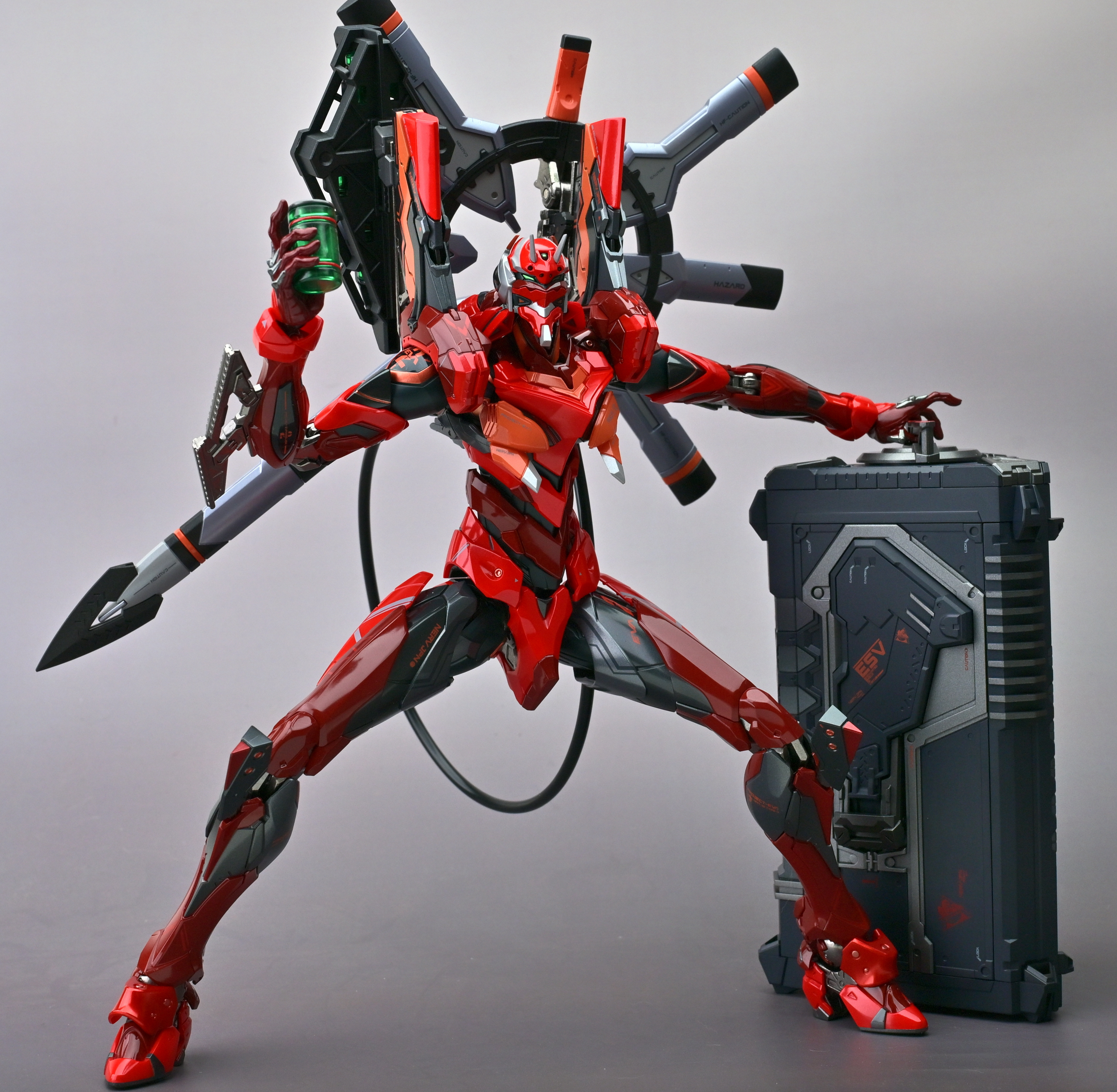 【CCSTOYS鐵魄】 明日香的赤紅怒火 浴火重生的野獸 鐵魄 EVA 貳號機 II式 開箱
