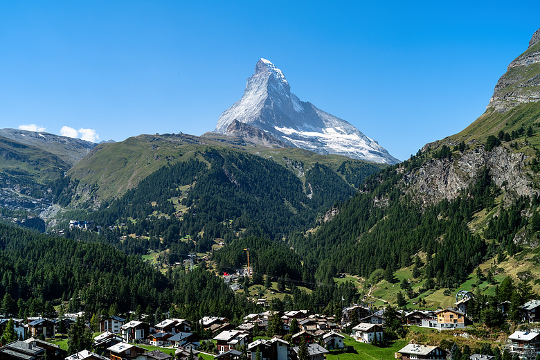 點我看大圖 2024瑞士義大利山脈之旅之11-2、0823 Gornergrat到Zermatt
