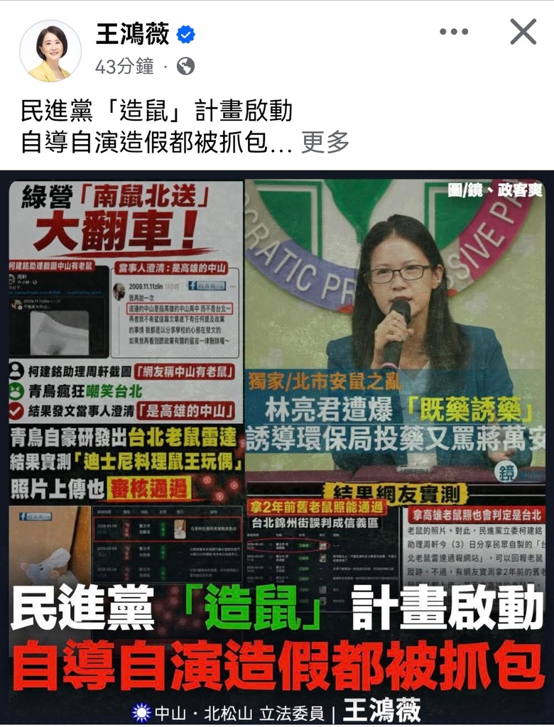 民主不只是造神 還有造鼠
