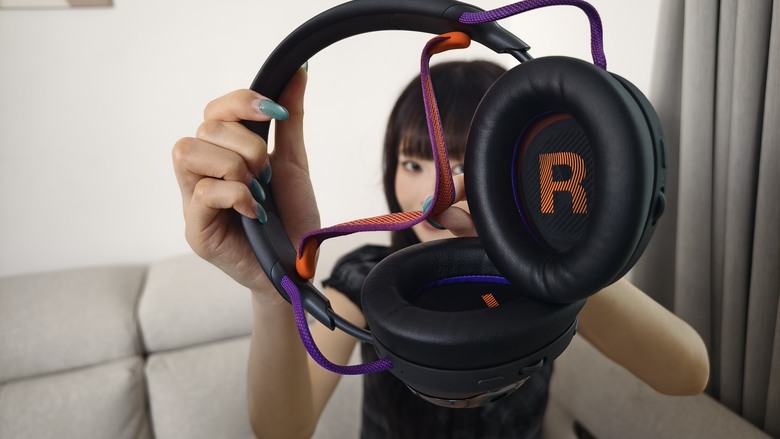 [評測] 有戴跟沒戴一樣 JBL Quantum可換電池耳機950、650