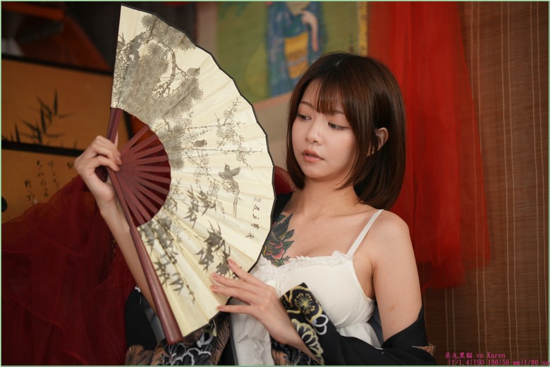 【 KKK 好兇 Karen】天氣太熱!!還是棚拍吧! 極道之"雅"