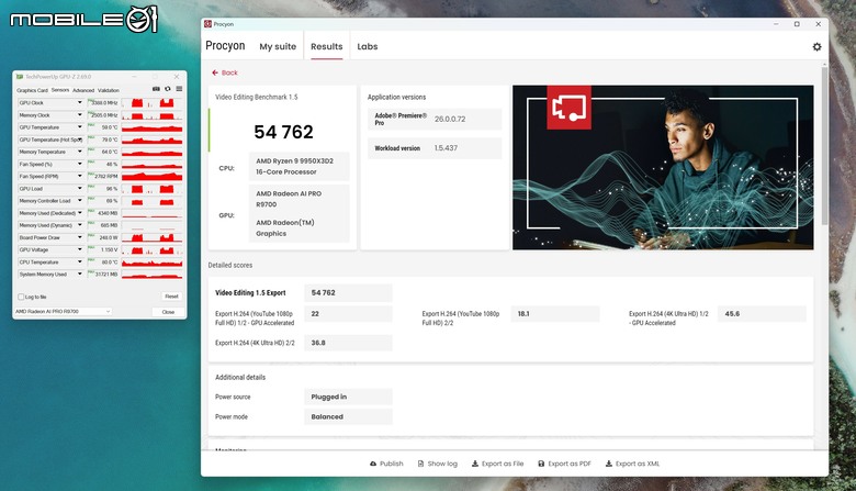 華碩 TURBO Radeon AI PRO R9700 32GB 繪圖卡開箱實測 以大容量記憶體提供更多 AI 應用執行空間