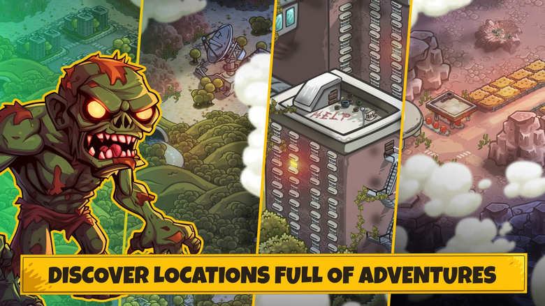 《Dead World Heroes: Zombie Rush》死亡世界英雄：殭屍戰爭 進入最刺激的即時策略生存戰場 | 率領英雄小隊守護巴士 運用戰術、英雄技能與防禦武器 體驗最熱血的末日塔防對決