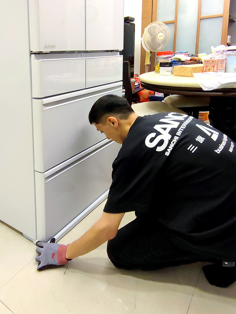 [體驗合作]從MR-Y47A到MR-WZ54K，三菱電機變頻冰箱是家中的最佳拍檔 安裝篇