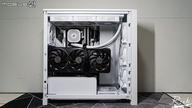 點我看大圖 【開箱】木紋靜謐氣息 | CORSAIR FRAME 4000D WOOD RS WHITE