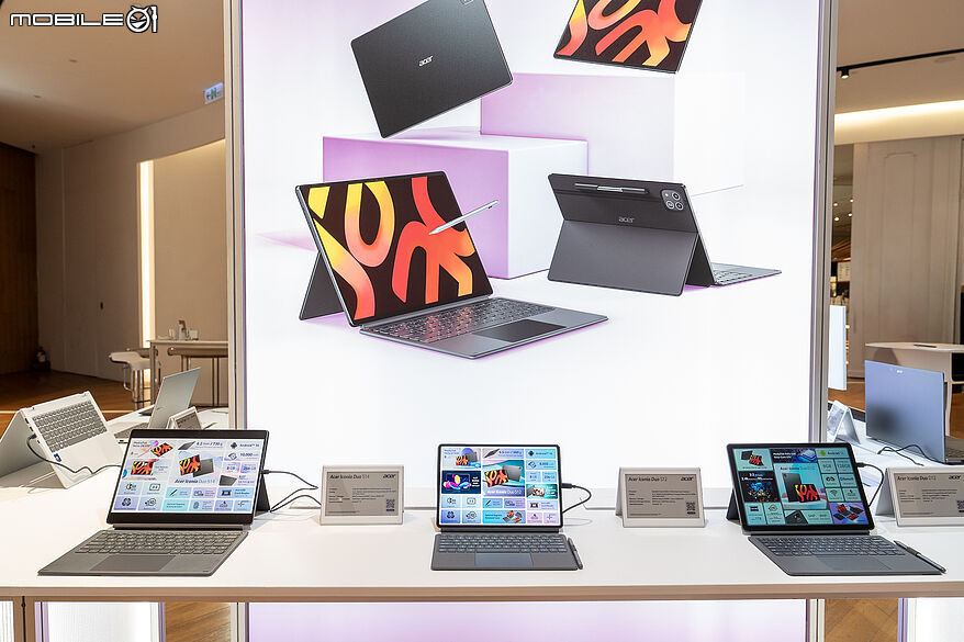 【Computex 2026】Acer 發表全新 Iconia Duo 系列平板電腦 入門到旗艦機型一次到位!
