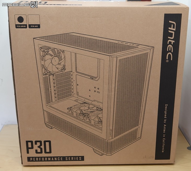 木紋裝飾風量強化 Antec P30 ARGB