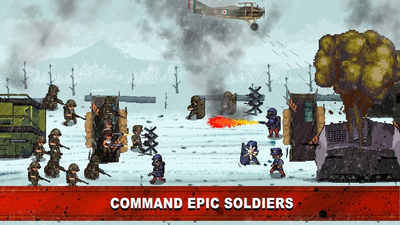 《壕溝戰爭 1914: WW1 RTS》化身第一次世界大戰戰場指揮官 在像素風壕溝戰場中率領 多國軍隊展開激烈對決 | 部署士兵、坦克與重型武器 利用毒氣、火焰噴射器、機槍與砲火轟炸突破敵軍防線